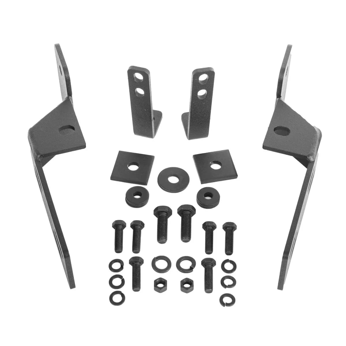 16c 4runner Rc3 lr Skid Plate Bull Bar W/Mnting Brkts Kit Txtd Black