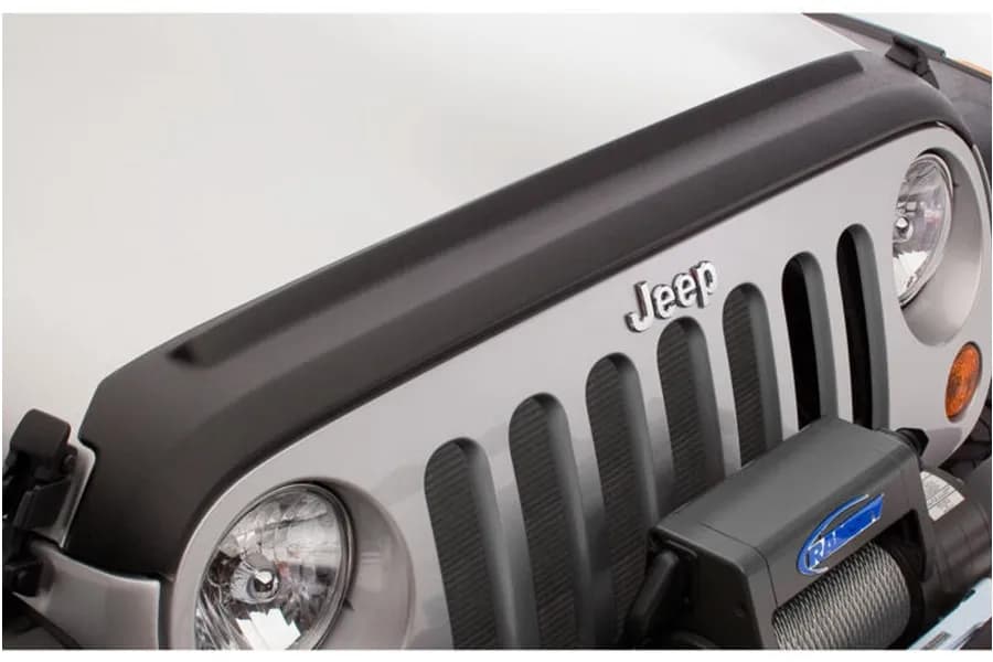 0718 Wrangler Jk/Jk Unlimited Trail Armor Hood Guard Black