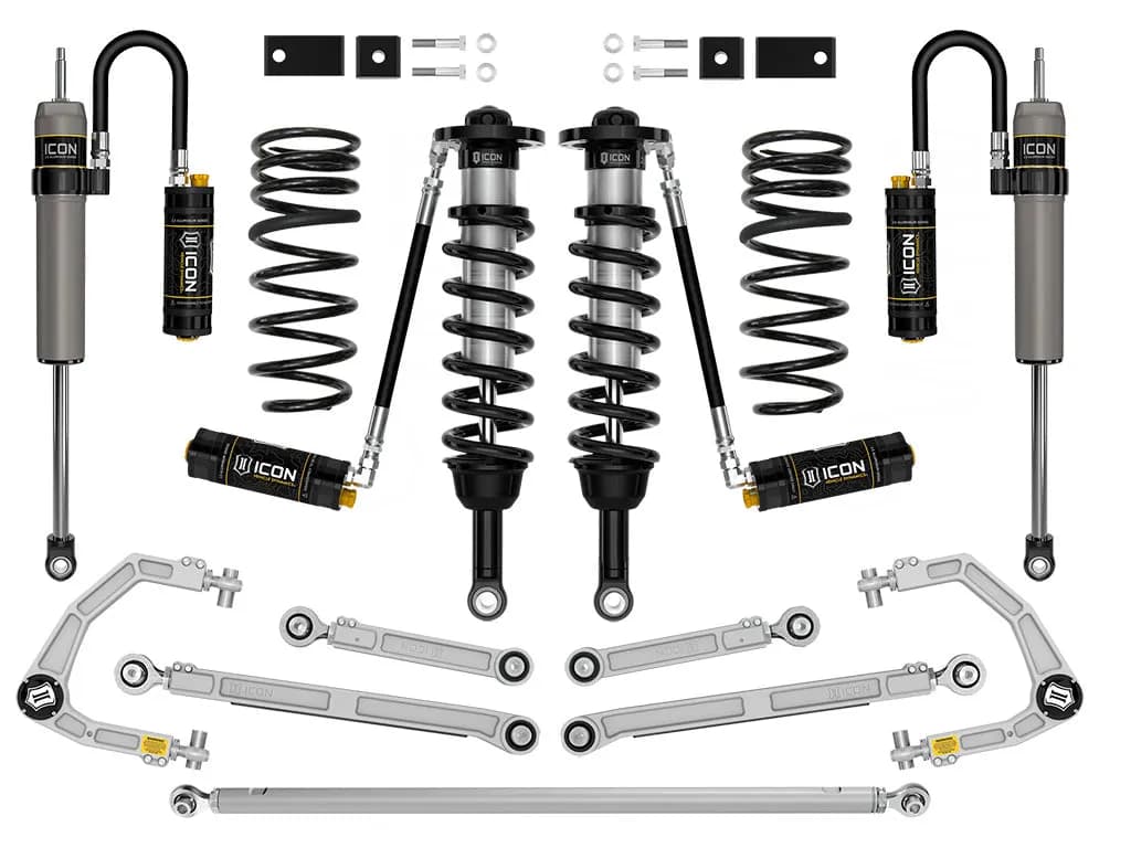 ICON 2022-2025 Toyota Tundra, 1.25-3.5" Lift, Stage 11, 2.5 Suspension System, Billet, CDCV