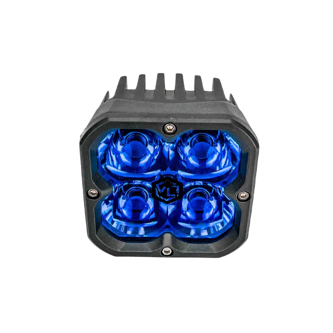 FNG 3 Intense Blue 3 Inch 20W Spot Light Pod Each Vivid Lumen