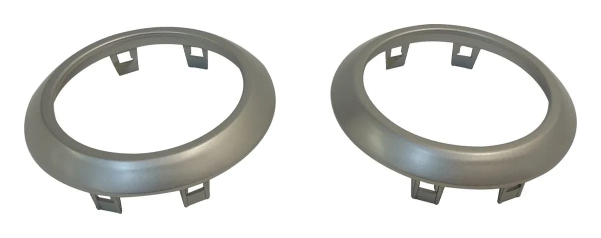 RT Off-Road - Plastic Brushed HVAC Vent Accents