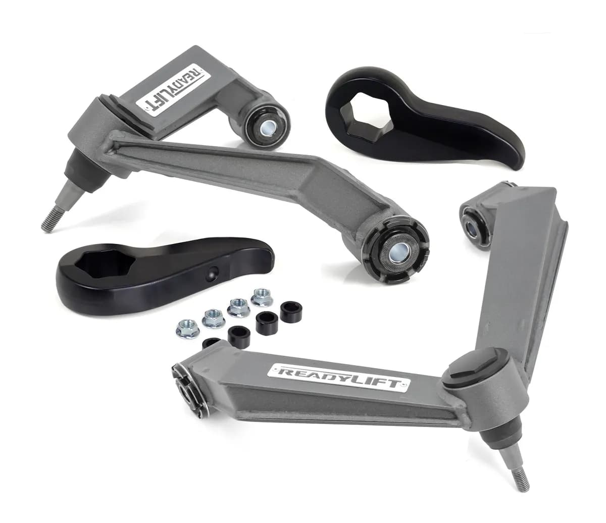 2.25in Front Level Kit(Forged Torsion Key)w/Fab Upper Control Arms 1119 Chevy/Gmc 2500/3500hd