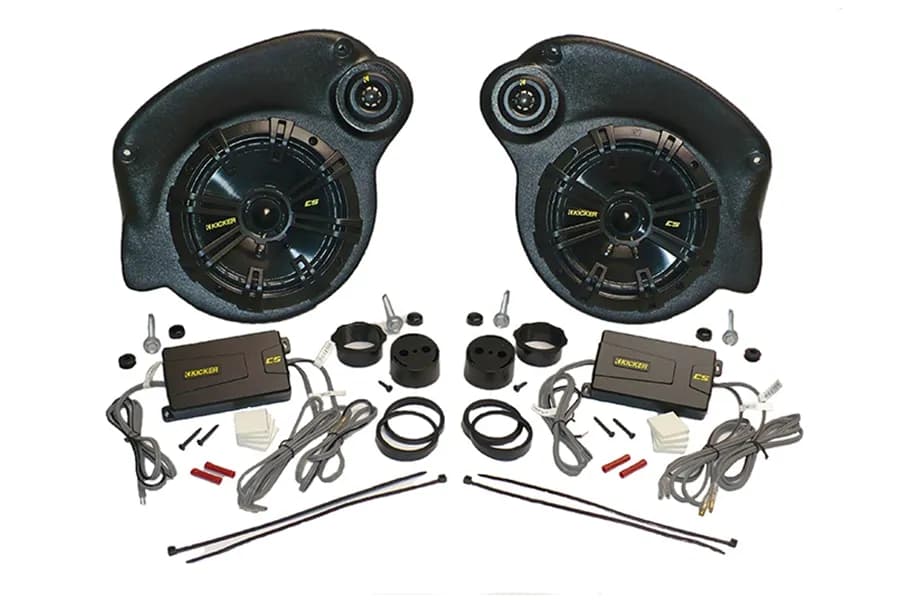 Select Increments JKU-Pods w/ Kicker Speakers - JK 4Dr