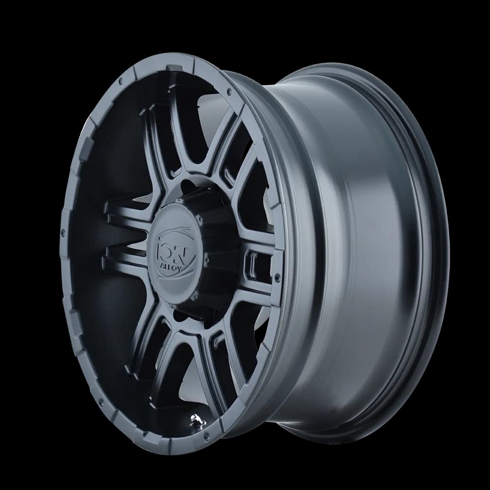 Cast Aluminum Wheels 179 MB 18x9 Matte Black 5 On 150 Bolt Pattern 30 Offset ION Wheels