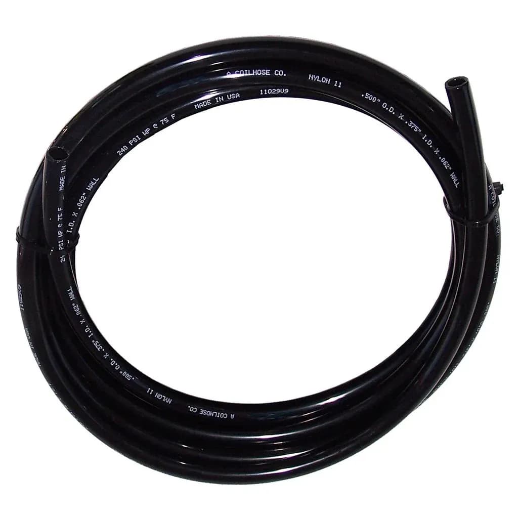 High Pressure Air Line; 1/2 in. OD High Pressure Tubing; 26 ft.; 250 PSI Working Pressure;