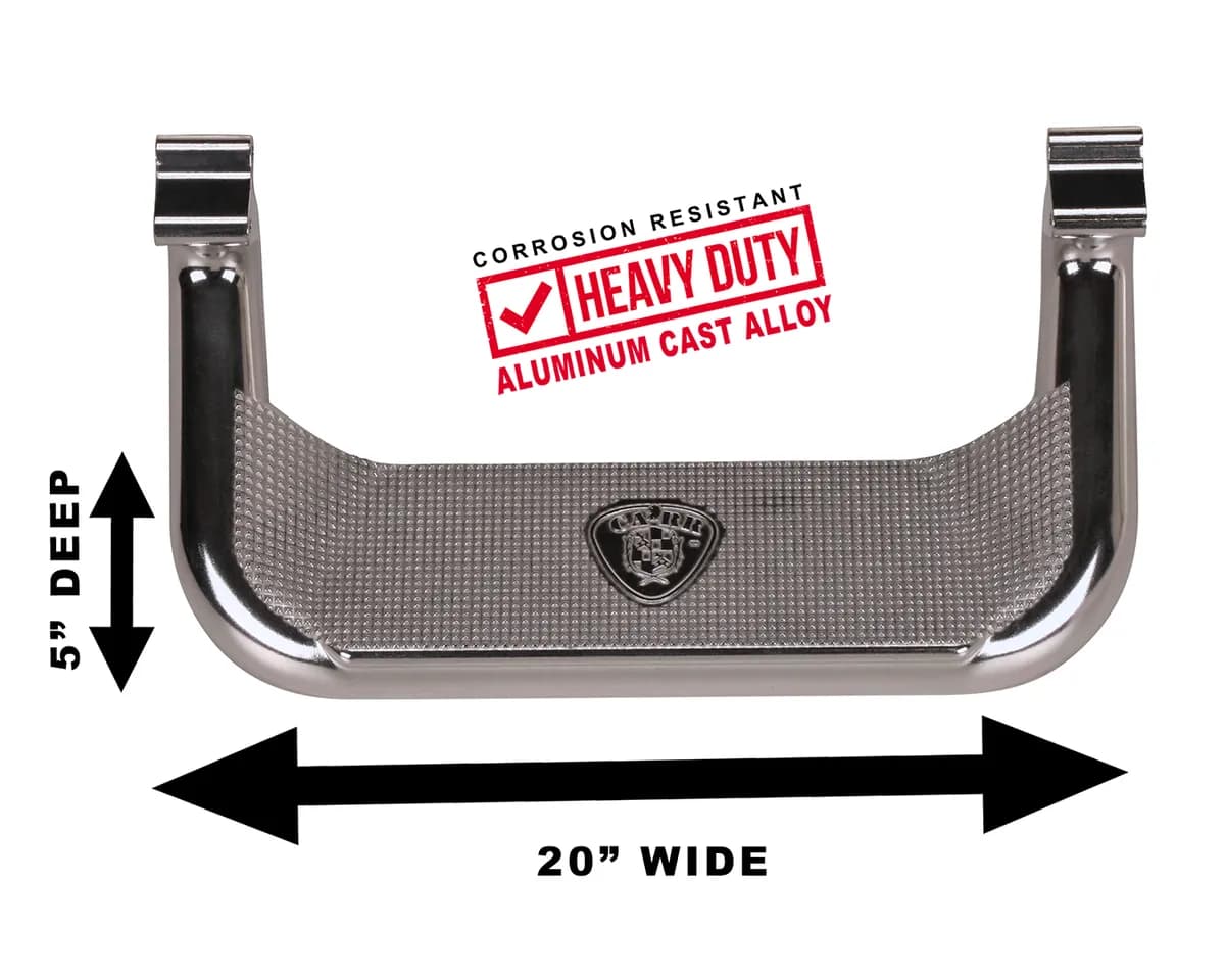 CARR - 124502 - Super Hoop; Assist/Side Step; XM3 Polished; Pair