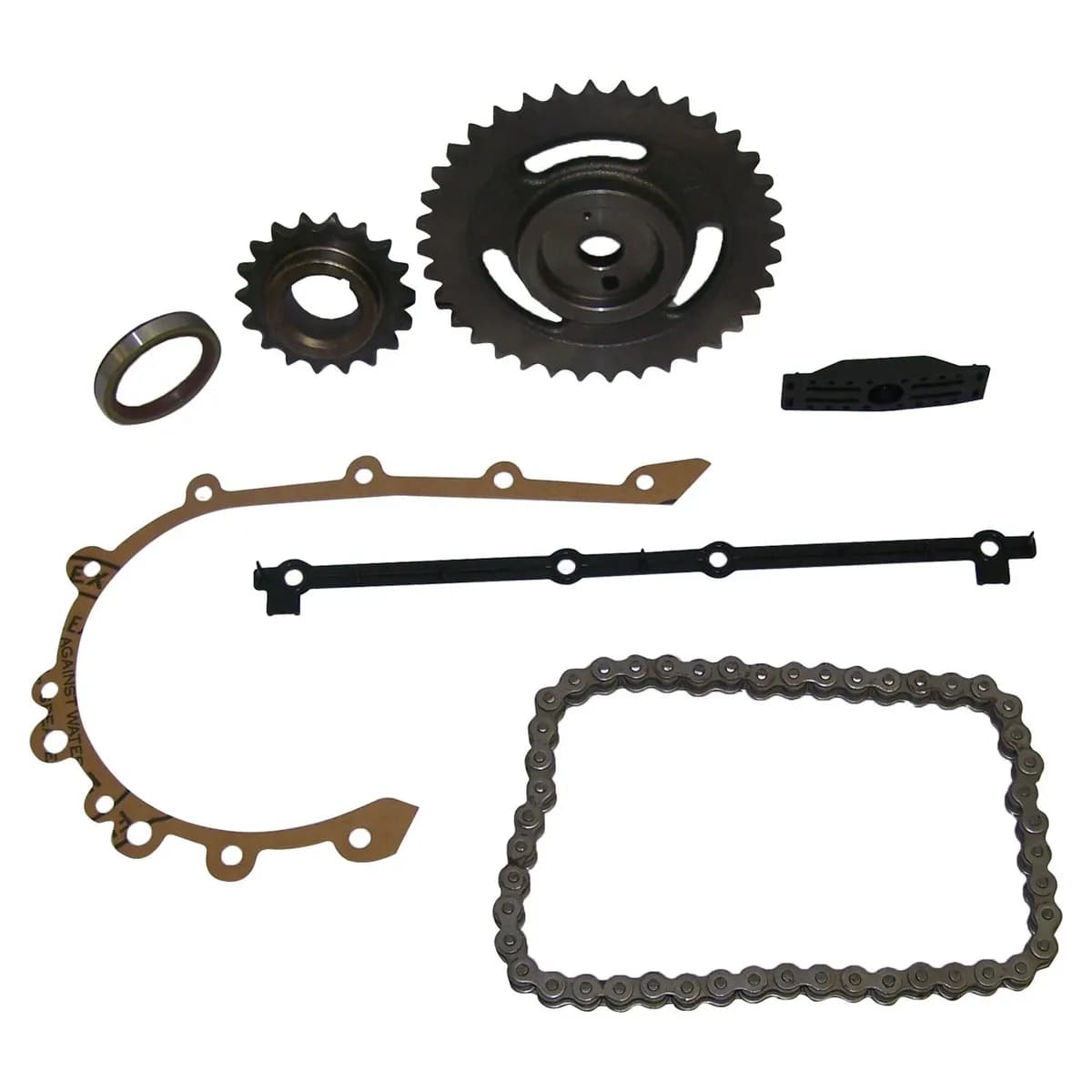 1987-1993 XJ Cherokee MJ Comanche;1991-1993 YJ Wrangler;1993-1993 ZJ Grand Cherokee;w/ 4.0L Engine; Includes 2 Sprockets Chain Guide and Gaskets