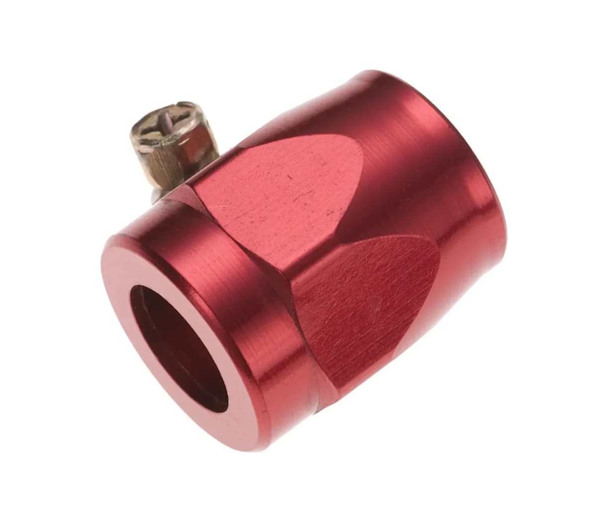 12AN Anodized Hose Finisher Red