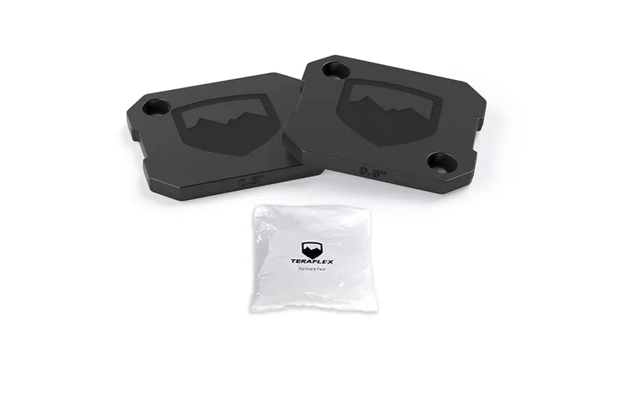 Teraflex 0.5in Rear Lower Bump Stop Strike Pad Shim Kit  - JT