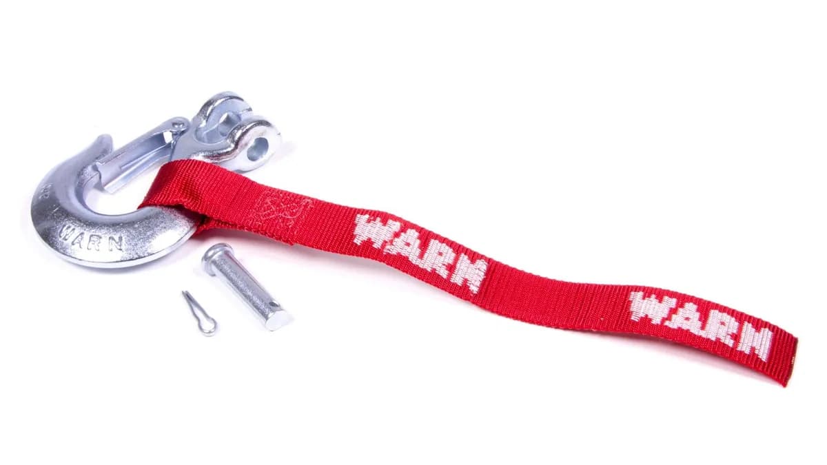 WARN - For ATV Winches; 5/16 Inch; Single; With Strap