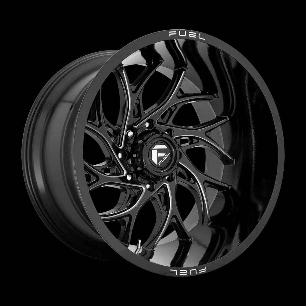 Fuel Wheels | Runner | Gloss Black Milled