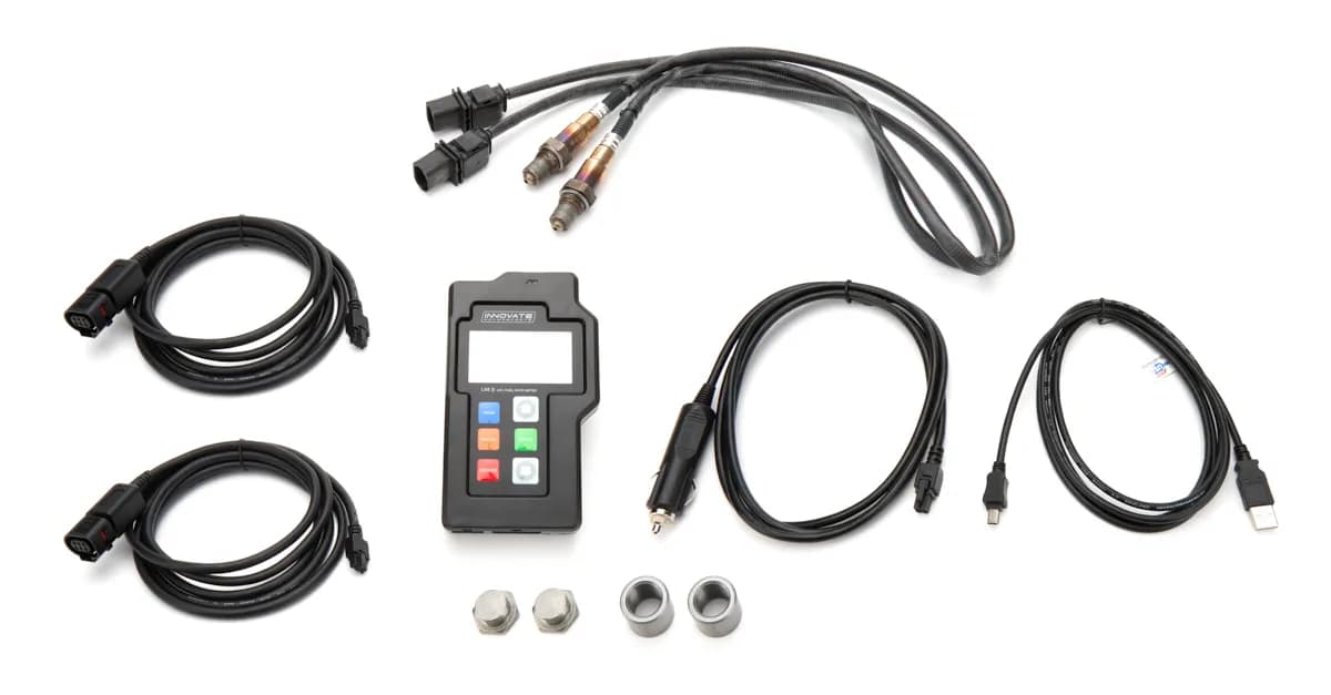 LM-2: Handheld Digital Wideband Air/Fuel Ratio Meter/Datalogger; DUAL (2) O2; BASIC Kit