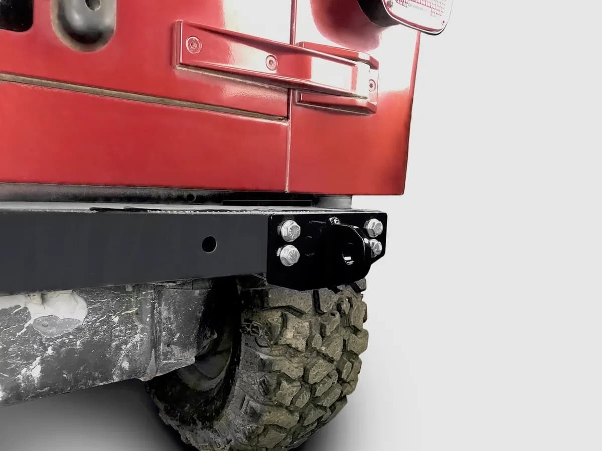 Recovery and Towing 1997-2006 D-Ring Mounting Brackets Black