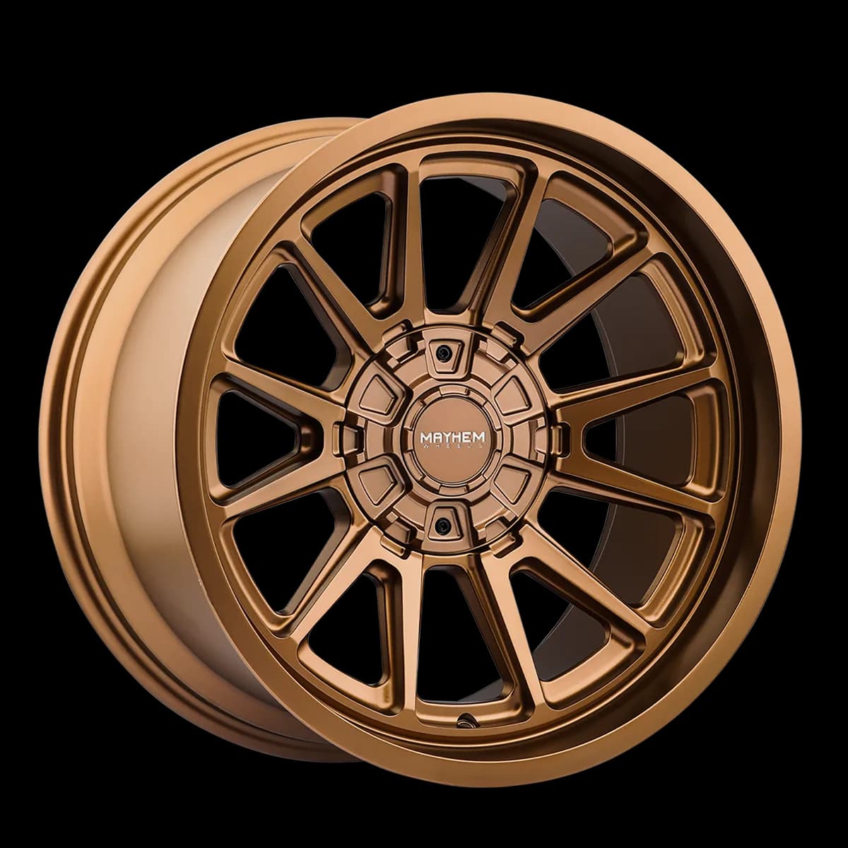 Mayhem Offroad Wheels Intrepid 8116 BZ 20x9 Bronze 0 Off Set 5 Lug 5 BSM 87 Bore Cast Aluminum