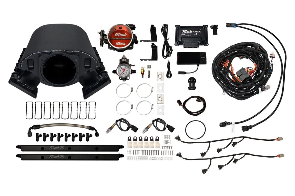 FiTech Fuel Injection 70093 Ultimate Rebel LS 1000 HP EFI System With Transmission Control
