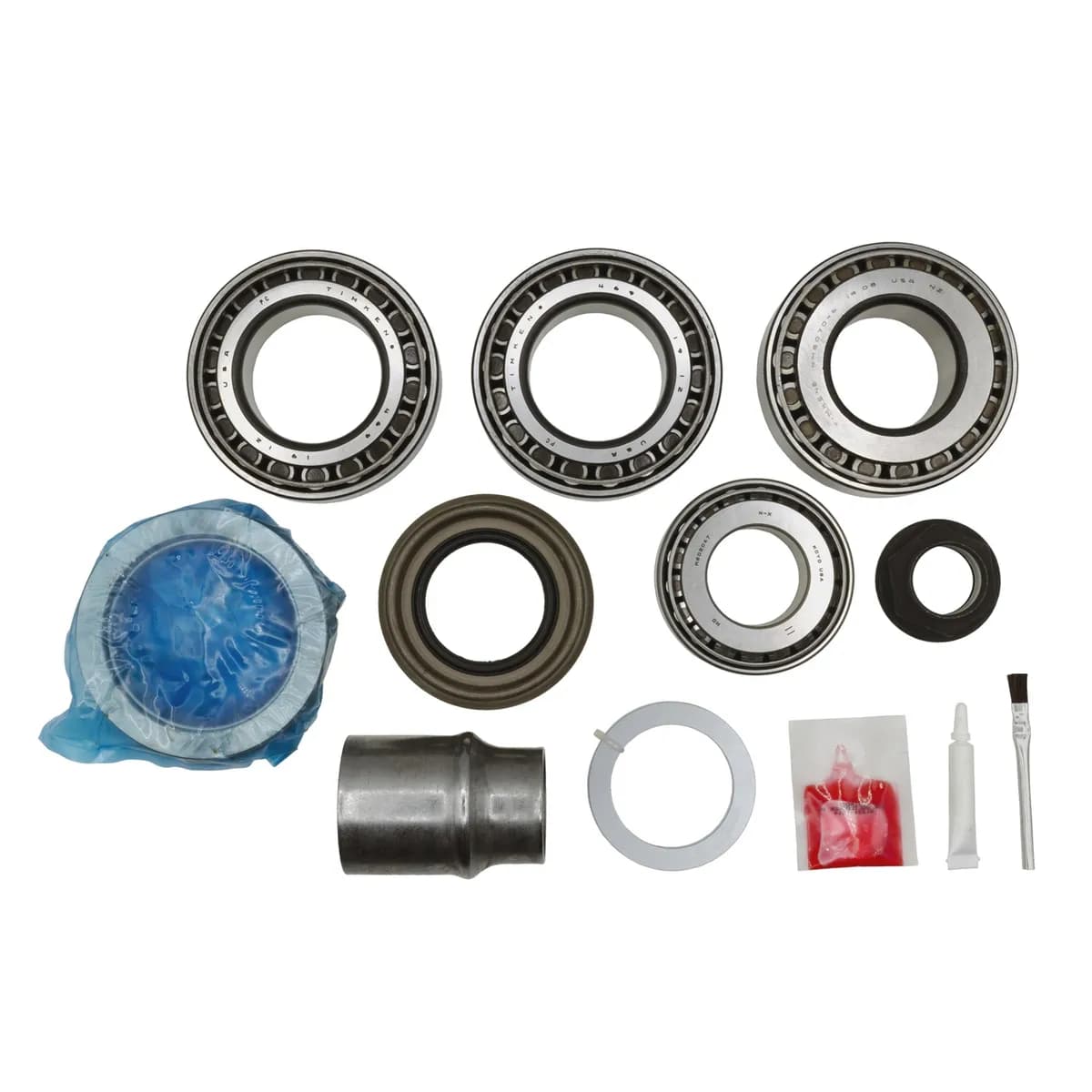 Eaton Master Differential Install Kit; Rear; Ford 10.50 in.; 12 Cover Bolts; 12 Ring Gear Bolts; 35 Axle Spline; 31 Pinion Spline; Standard; Fits 2011 And Newer Applications;