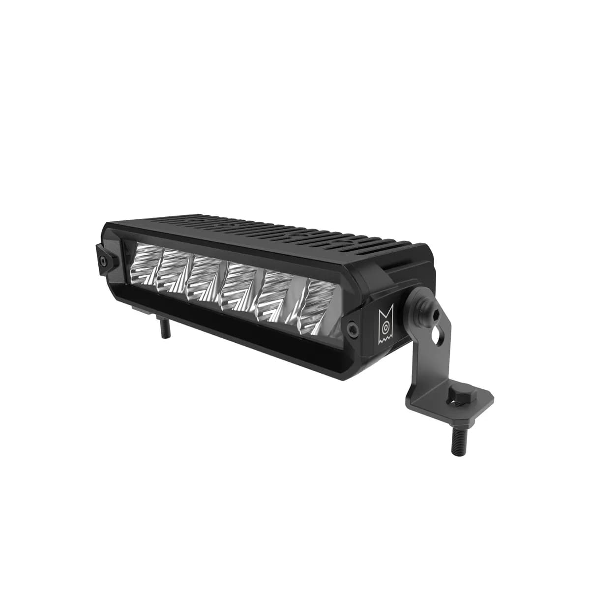 8in Xtreme Bar Driving Light Bar Side Mount (2 Ea) Black
