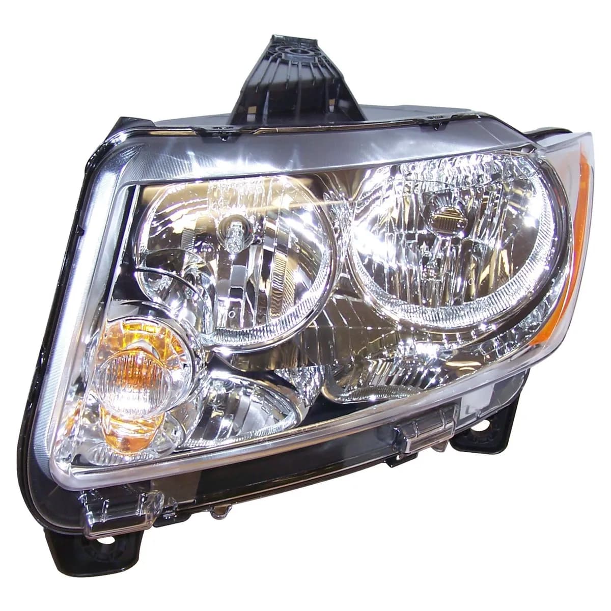 Head Light Assembly; Left; w/HID Lamps; Incl. Bulbs;