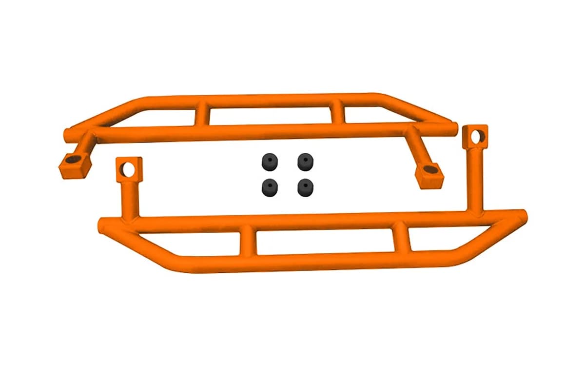 Armor 1997-2006 Rock Sliders Fluorescent Orange