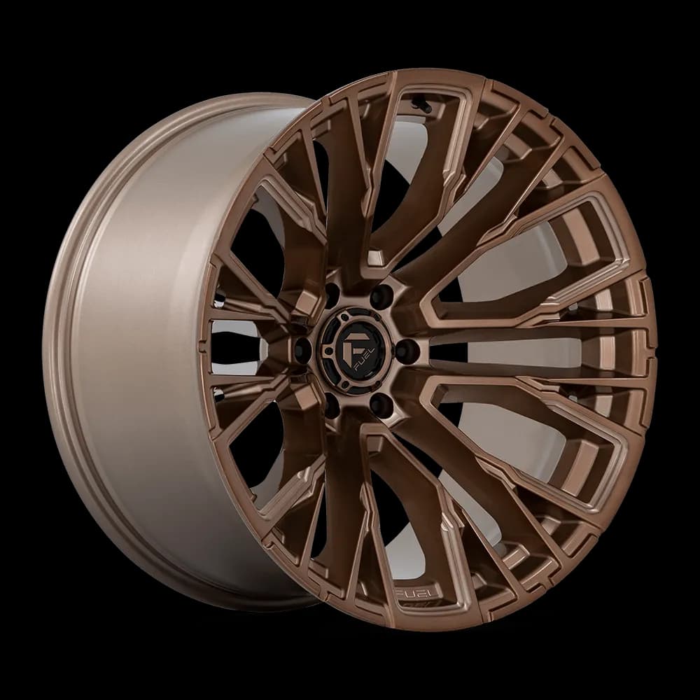 Fuel Wheels | Rebar | Platinum Bronze Milled