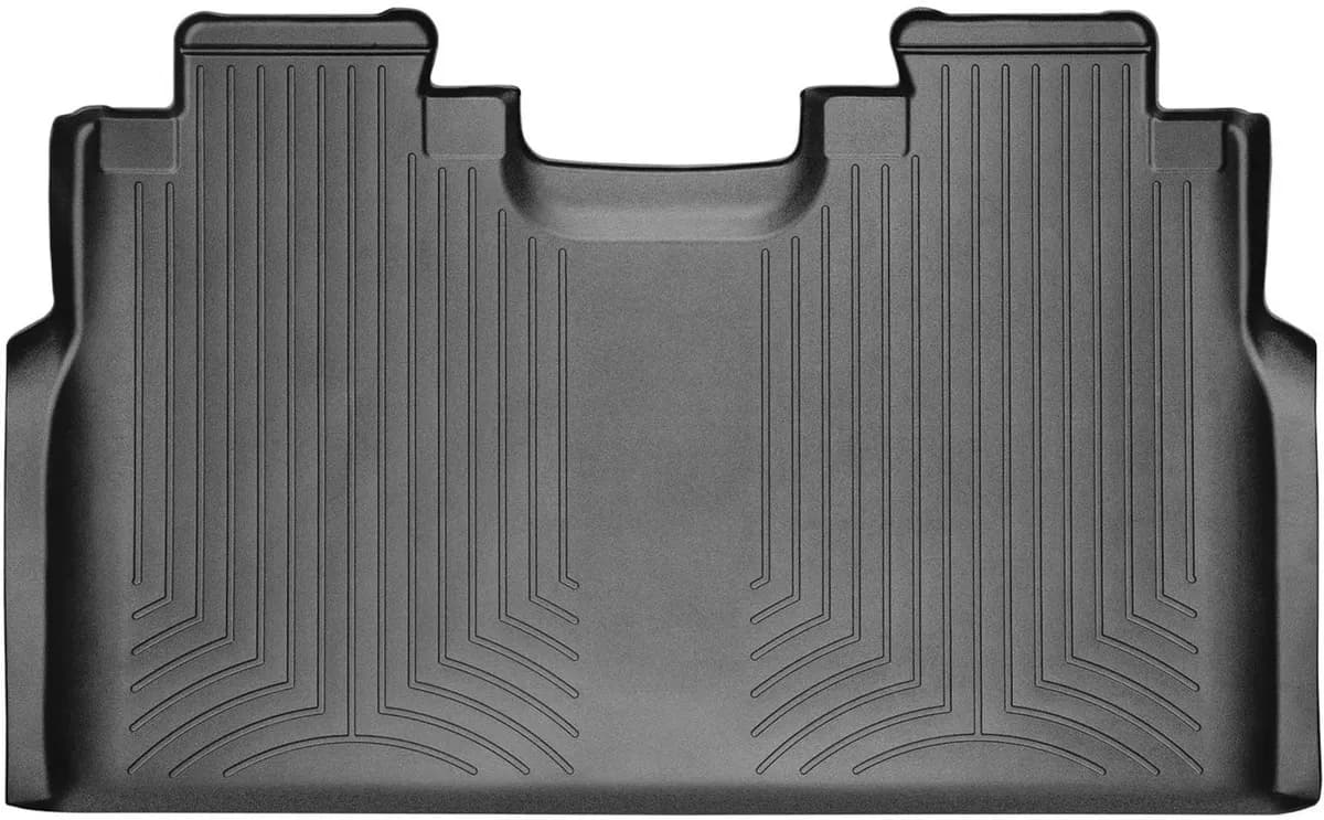 Black Rear 3D Floor Mats Ford F-150 2015 +