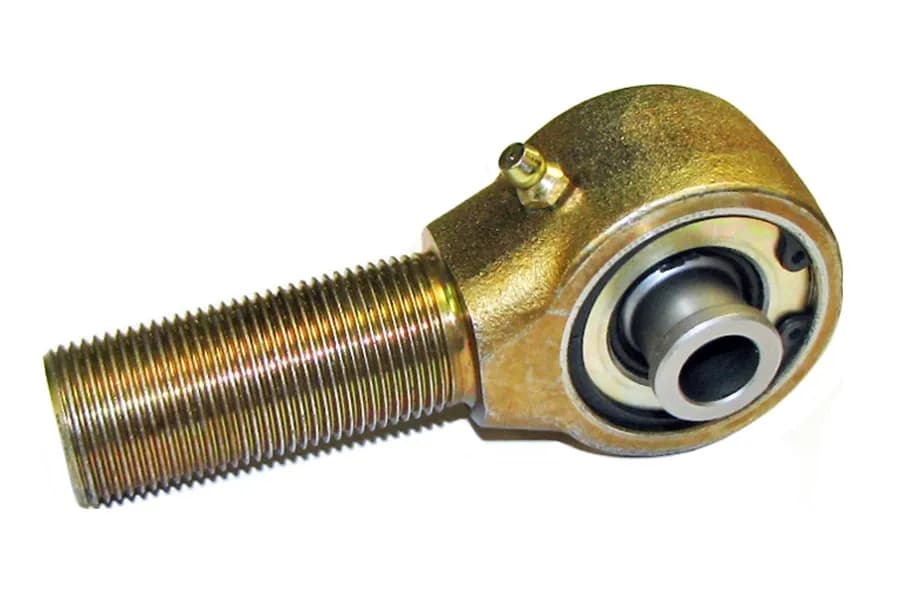 Narrow Forged Johnny Joint 2 Inch 2 Inch X 0.500 Inch Ball 1 Inch-14 Right Hand Threaded Shank Externally Greased Each RockJock 4x4