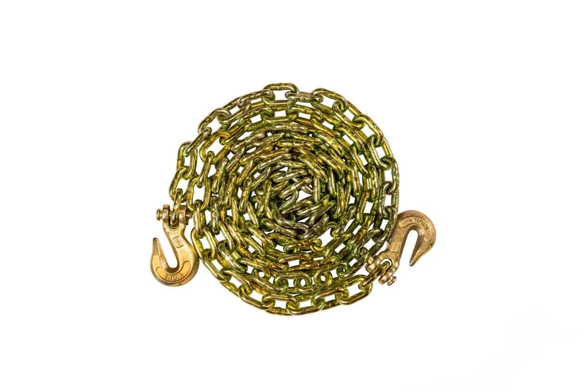 Bulletproof Heavy Duty 3/8in x 16ft Transport Chaingold Chromate