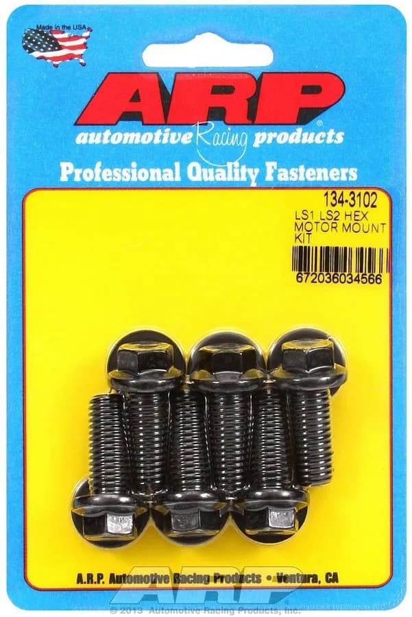 Ls1/Ls2 Hex Bolt Head Motor Mount Bolt Kit