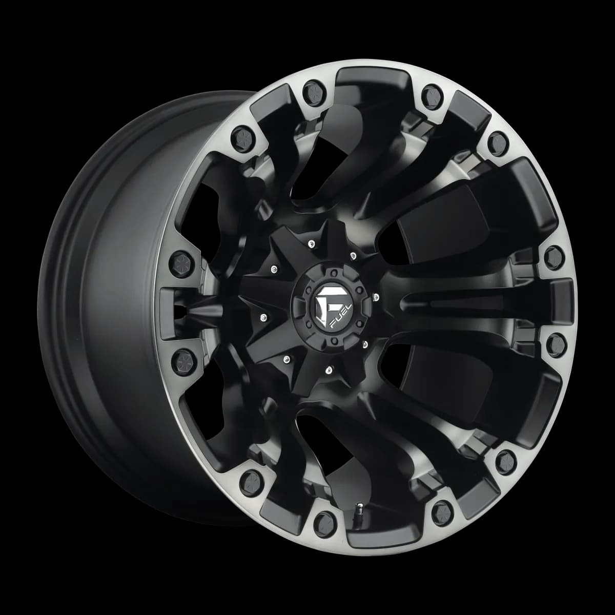 Fuel Wheels | Vapor | Matte Black Gray Tint