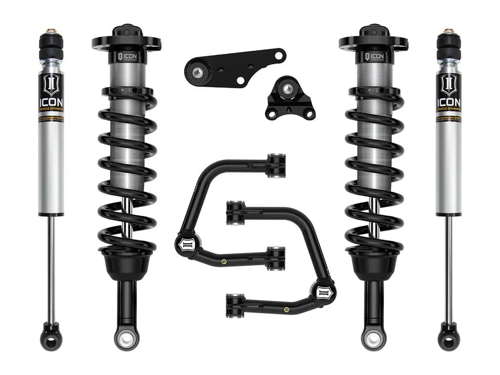ICON 2024-2025 Toyota Tacoma 1.25-3" Lift, Stage 2 Suspension System, Tubular