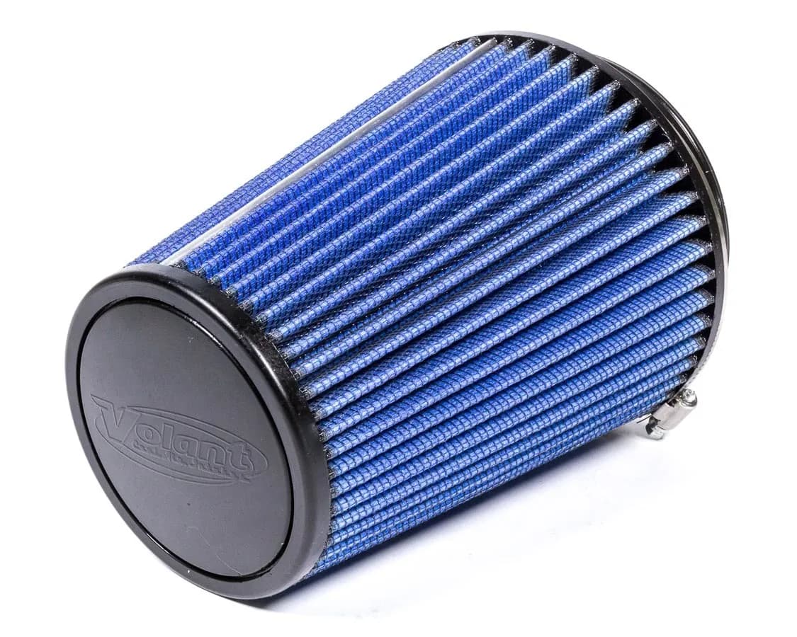 Pro 5 Air Filter; Round; 5 in. Flange; 6.5 in. Base; 4.75 in. Top; H-8 in.; Blue; Fits PN[15843/15857/15881/16859/16959/19054/19846/19854/19954/19955];