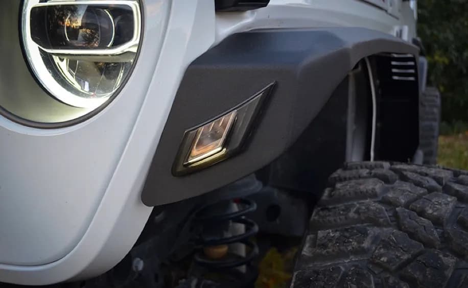 Fenders 2018 to Present Flare Style Front and Rear Bare