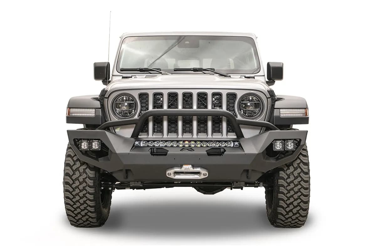 2018 Jeep JL Rubicon 2020 Jeep JT Rubicon Matrix Front Pre-Runner