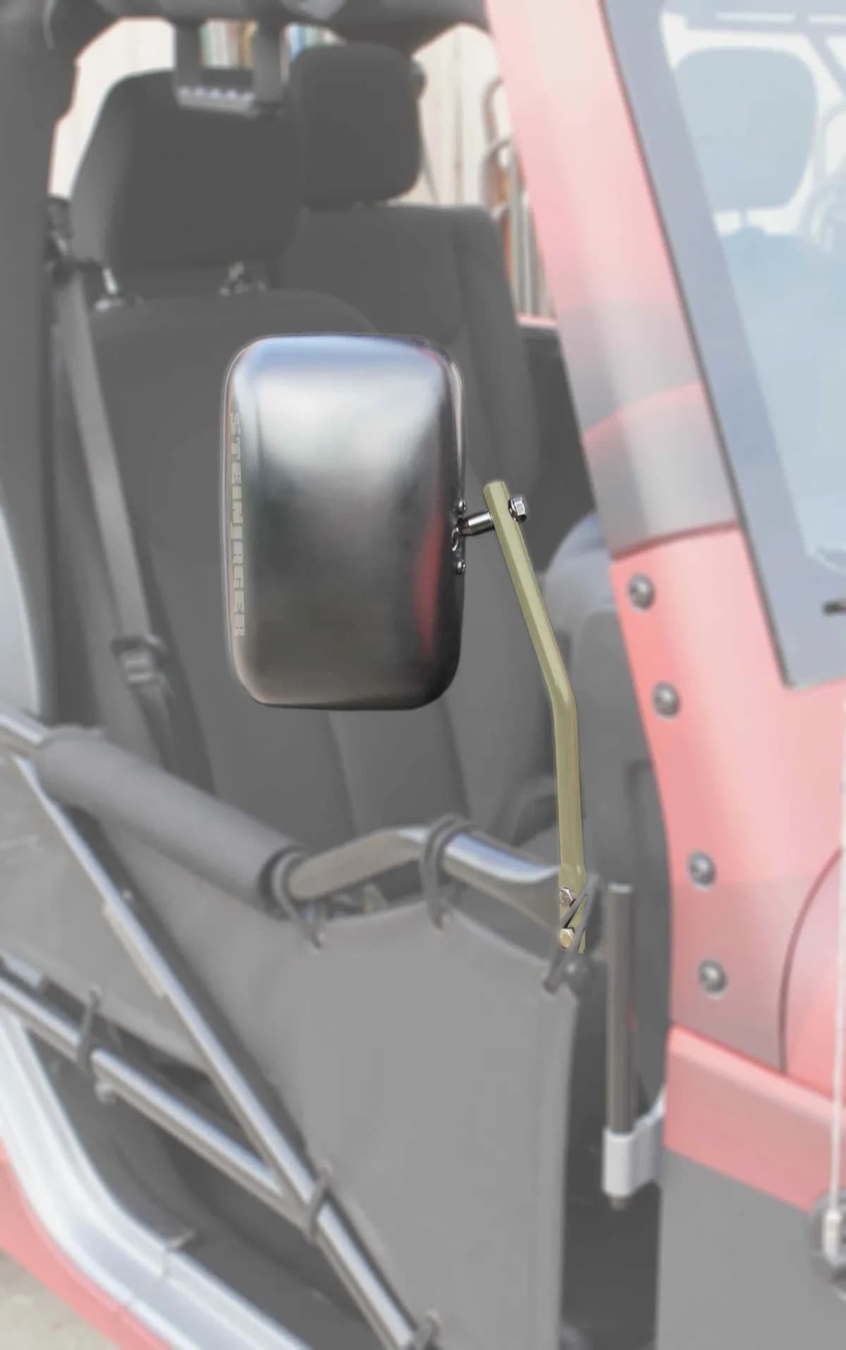 Doors 2007-2018 Mirror Legs to Fit Tube Doors Military Beige