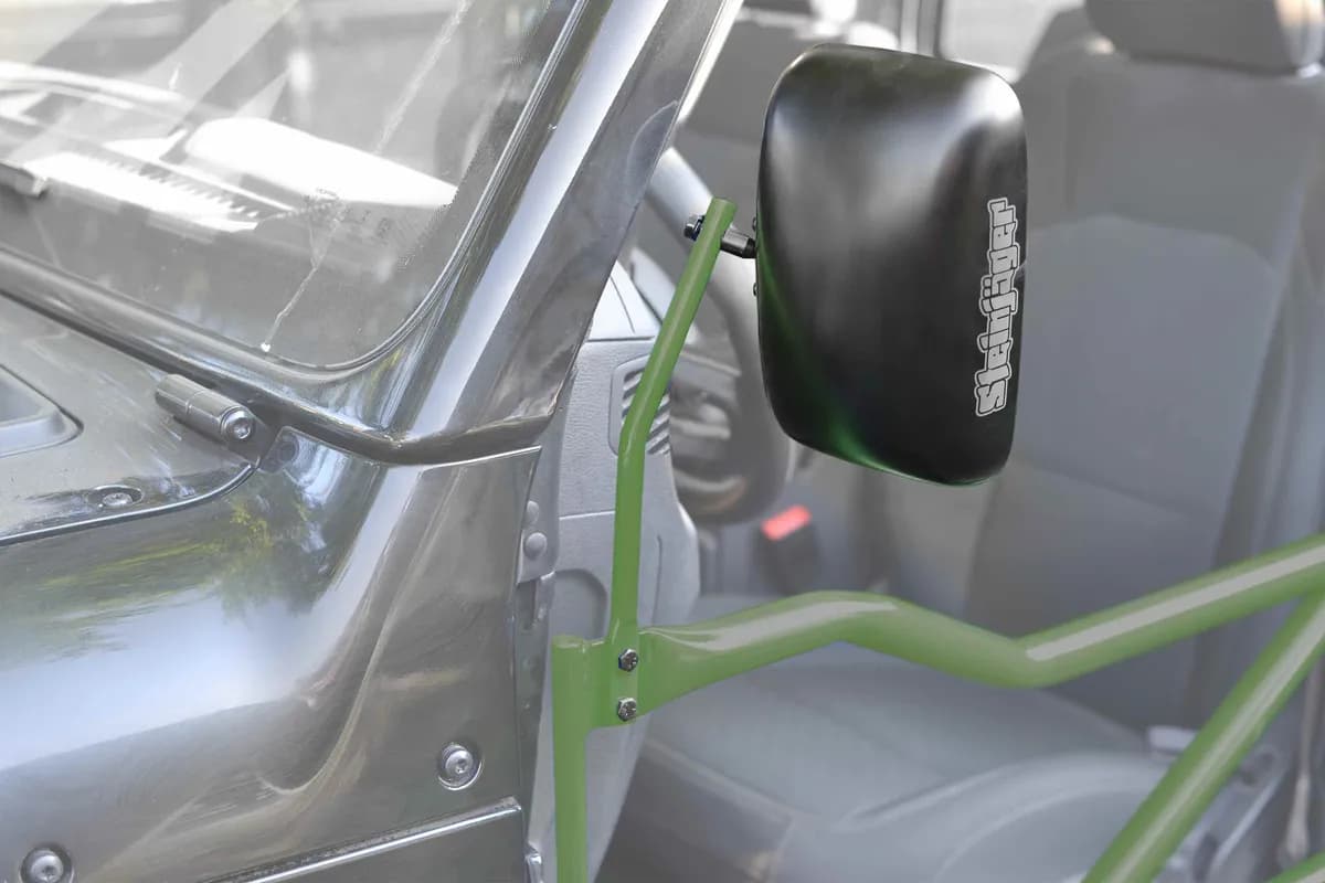 Doors 2019 to Present Mirror Legs to Fit Tube Doors Locas Green
