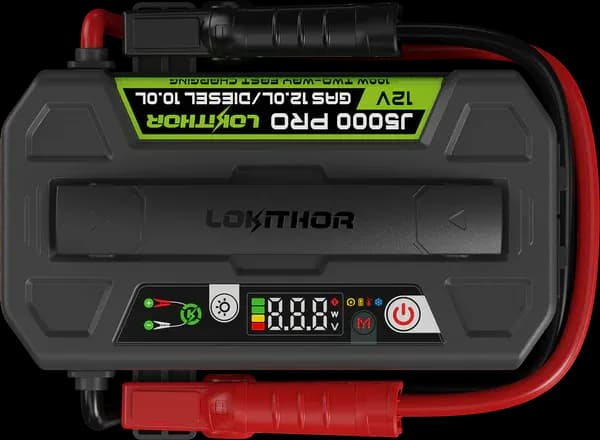 Lokithor J5000 PRO Lokithor J5000 PRO 12V 5000A 99.84Wh LiFePO4 Jump Starter With ConnectMax Tech