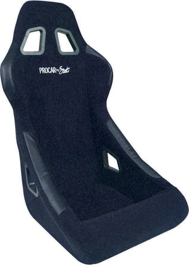 Pro Sport Fixed Back Sport Black Velour