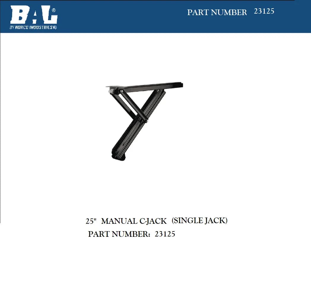 Single Bulk Cjack in 23225 One Jack no Box no Hardware