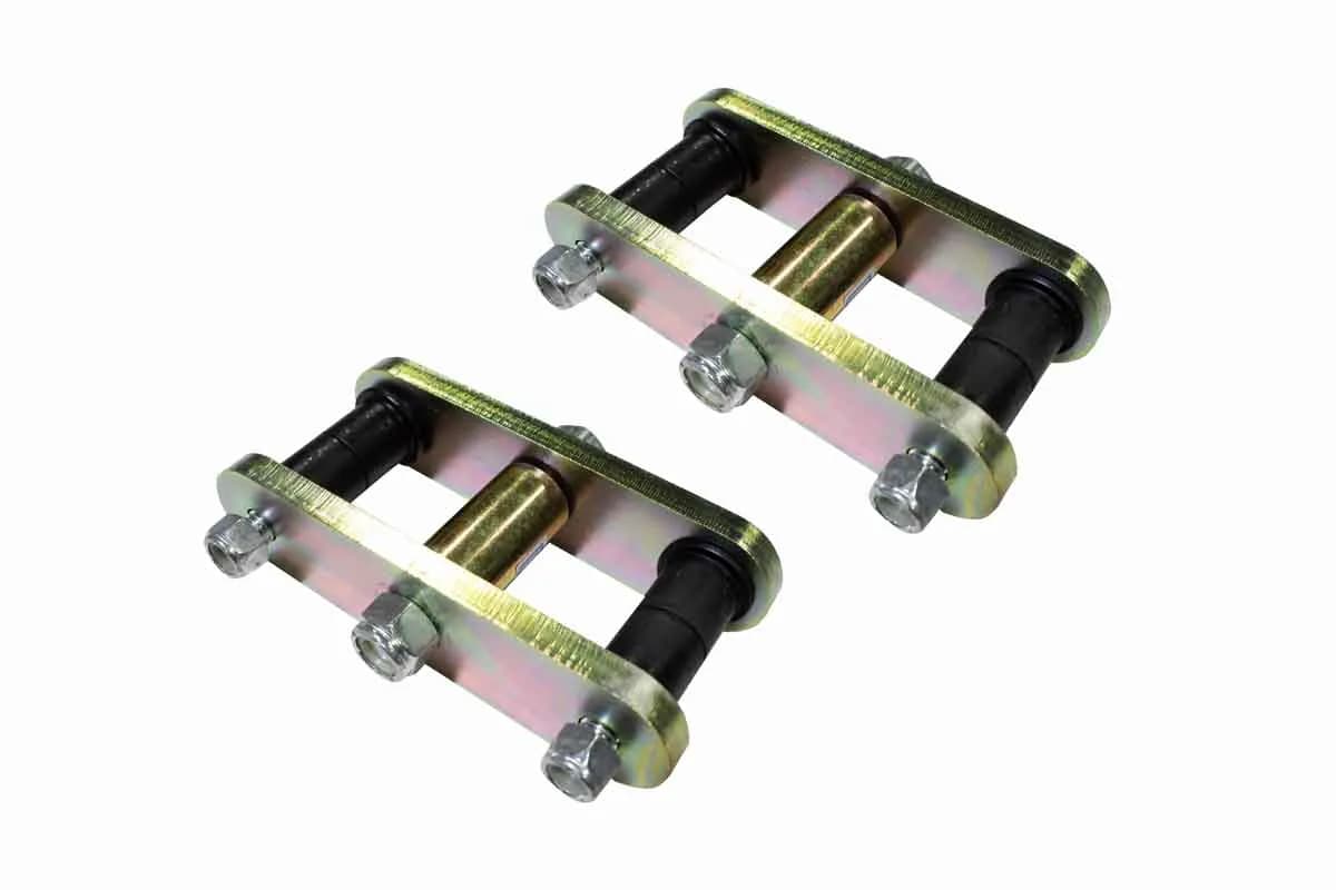 Fishbone Offroad Front/Rear Greaseable Shackles for 1946-1975 Jeep CJ-5 FB27222