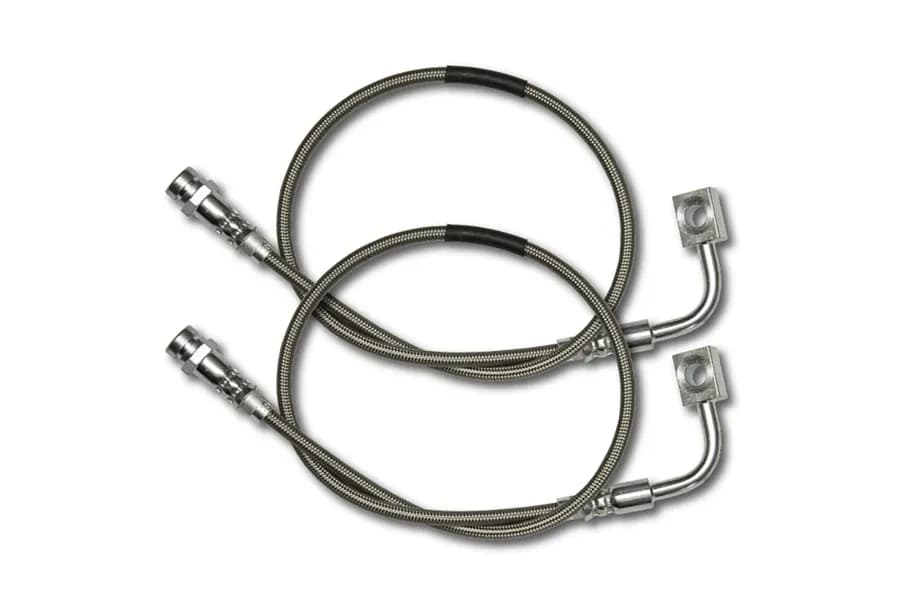 0718 Wrangler Front Wrangler Long Travel Stainless Steel Brake Lines Brake