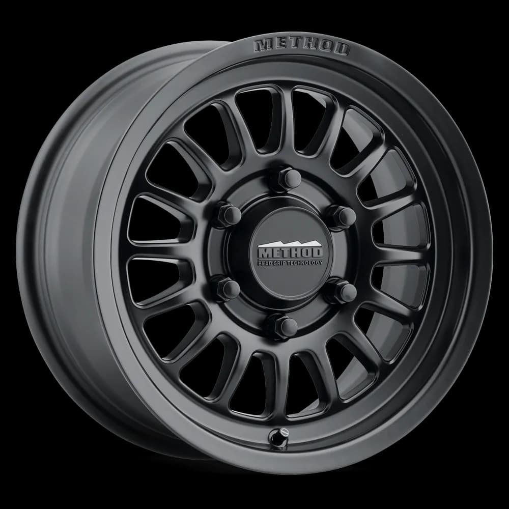 MR411 Bead Grip 15x7 5 2 38mm Offset 6x5.5 78.3mm Centerbore Matte Black