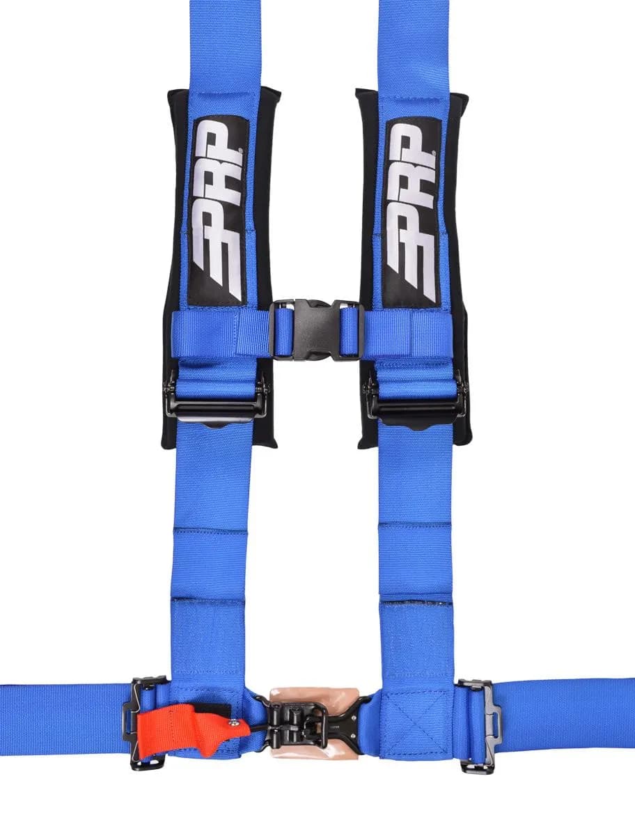 4.3 Harness 4 point Harness with 3 inch Belts Blue PRP Seats
