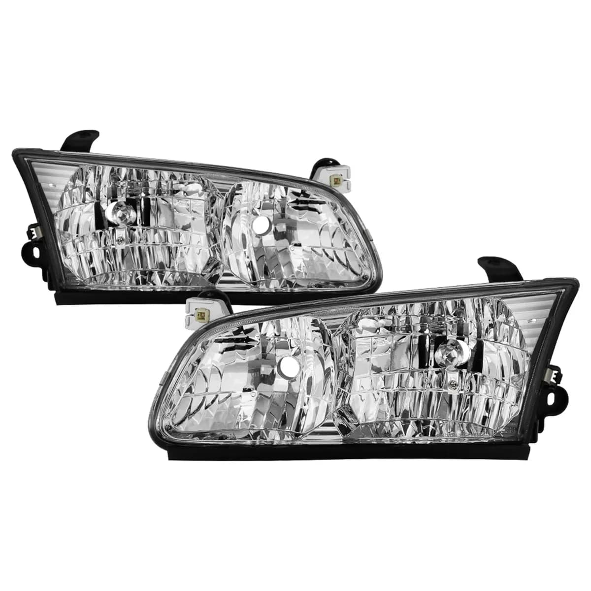 0001 Camry OEM Style Headlights Chrome