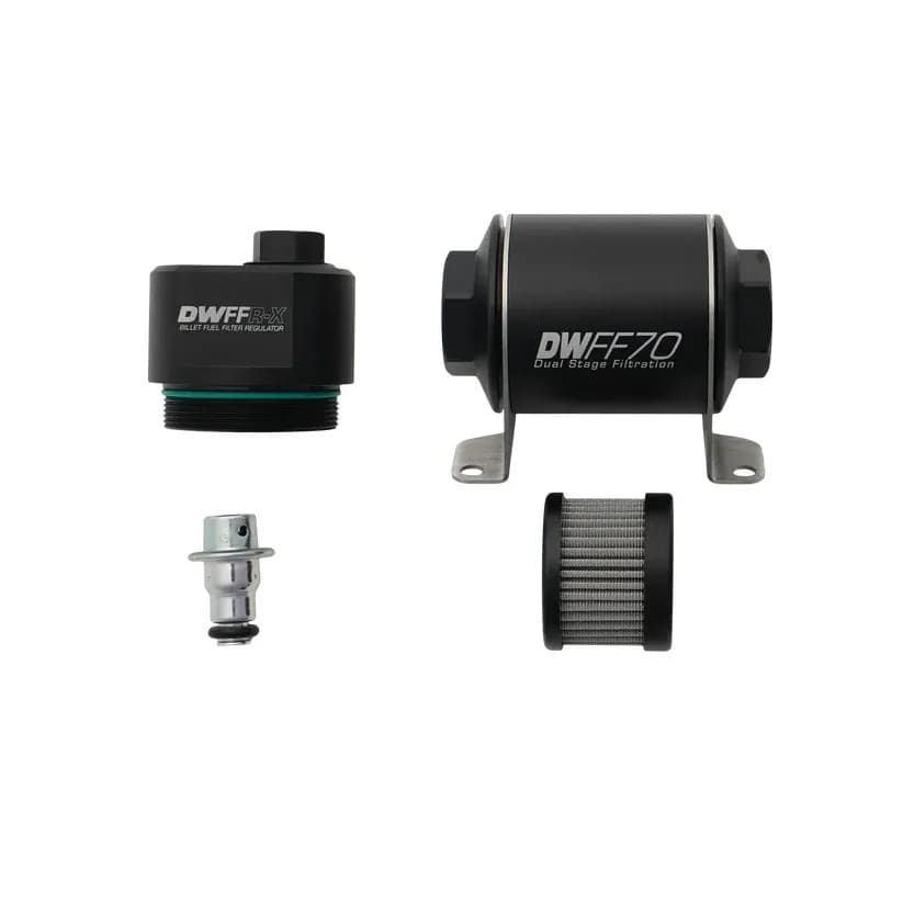 70mm Billet Fuel Filter Regulator 10 Micron