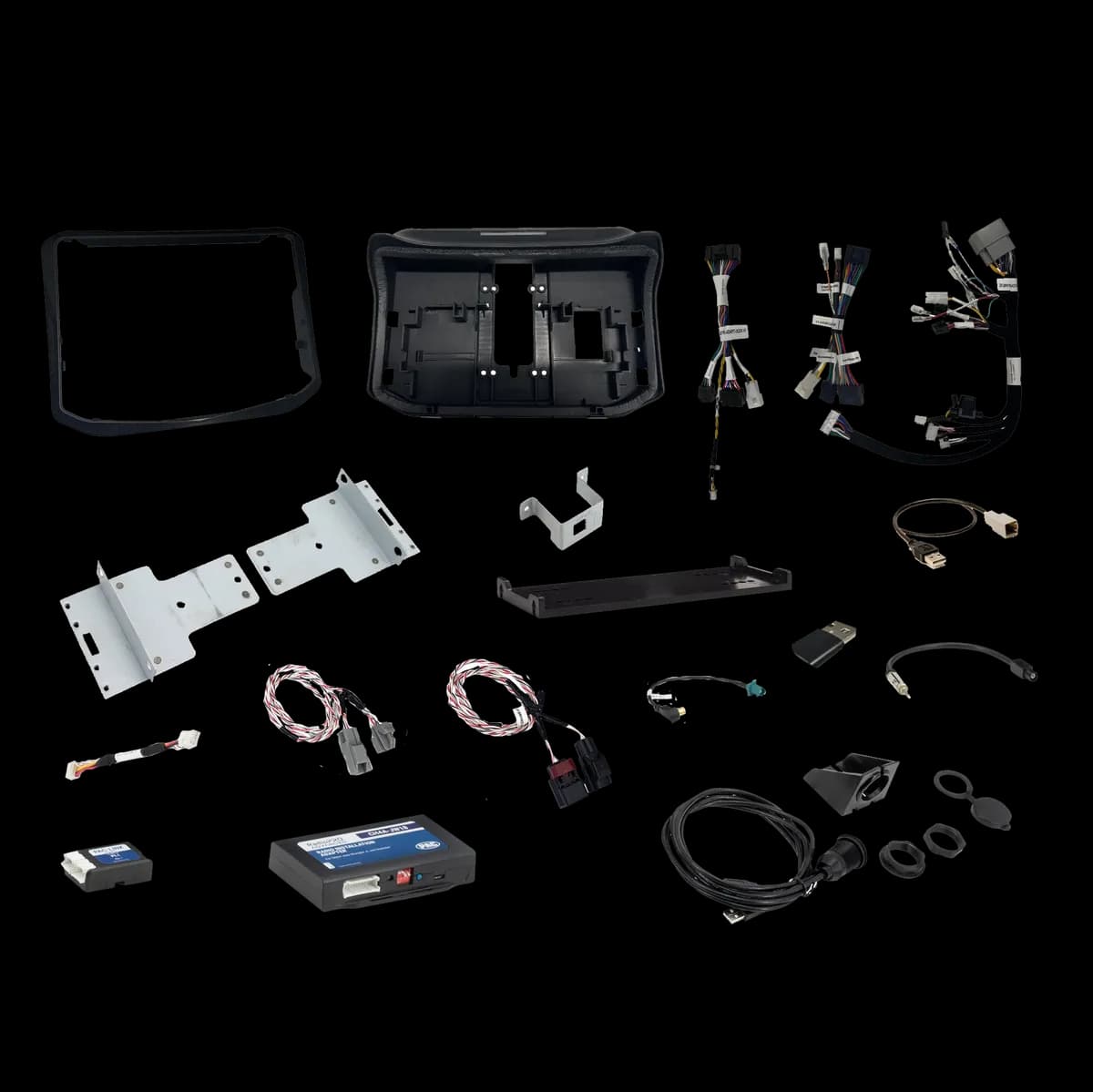 HORIZON10 Jeep Wrangler JK (2011-2018) 10" Radio Fully Integrated Kit w/Nav Card | Displays Vehicle Info & Off-Road Mode