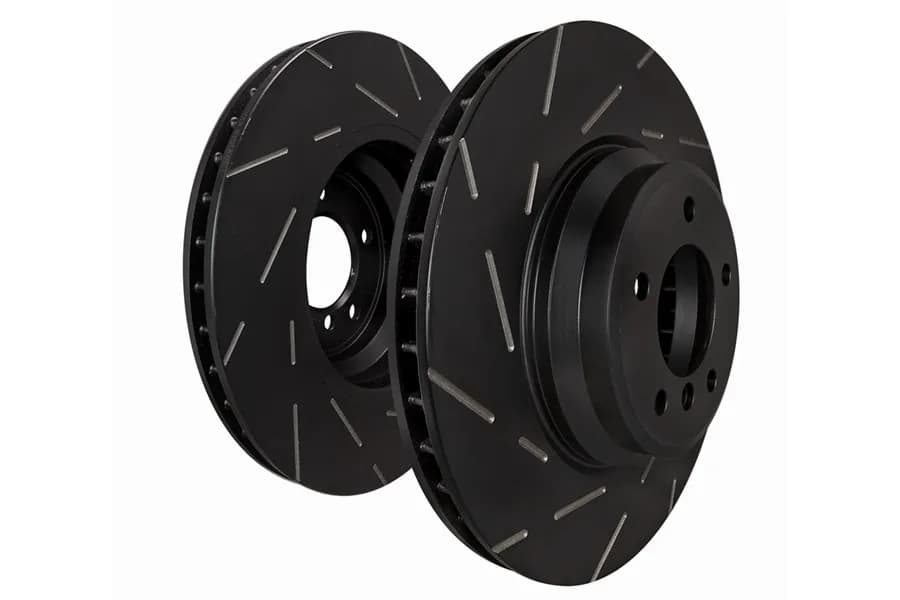 USR Series Sport Slotted Rotor Set; Rear; For FMSI Pad No. D1274; Solid; 5 Bolt Holes; 316mm Dia.; 76mm Height; 12mm Thick; 72.1mm Center Hole Dia.;