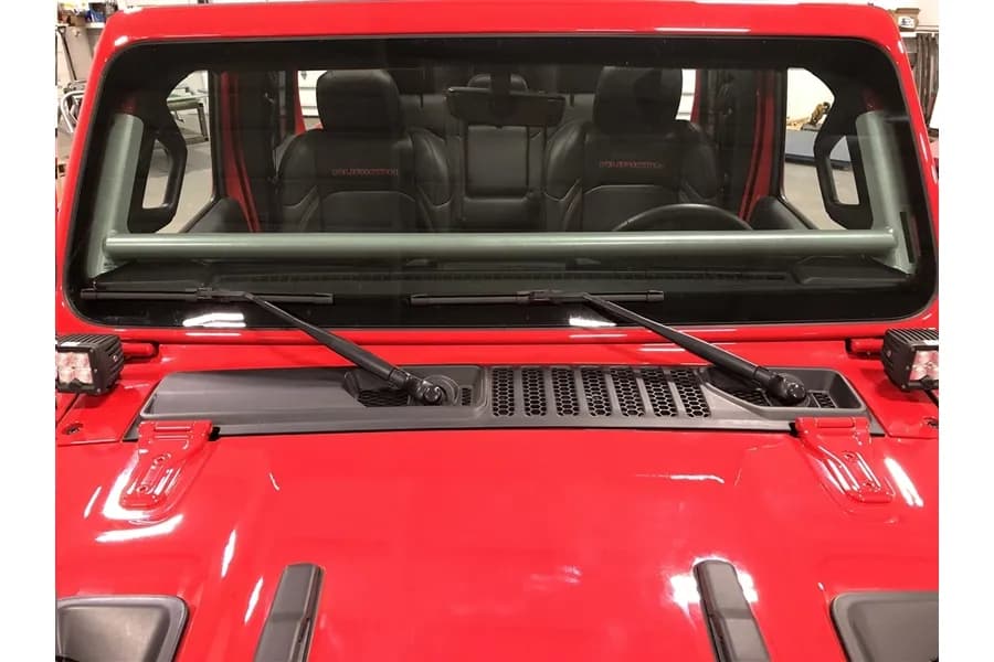 Rock Hard 4x4 Bolt-In Ultimate Sports Cage Brace Kit, Front - JL/JT