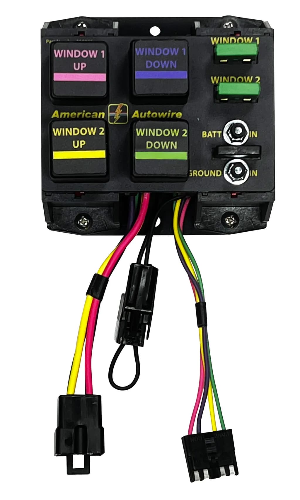 American Autowire Universal reversing relay kit. Controls 4 relays or 2 components - Reversing Relay Kit, 4 Way