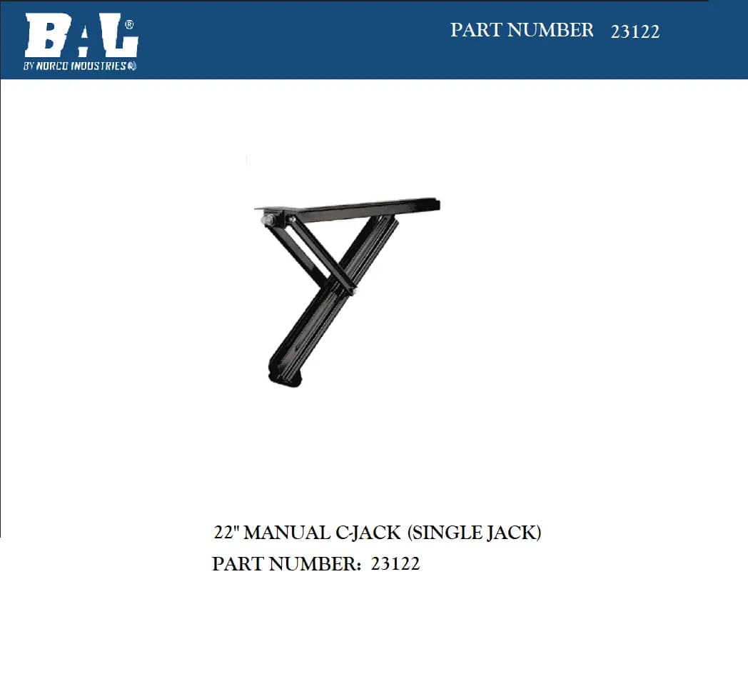 Single Bulk Cjack in 23222 One Jack no Box no Hardware