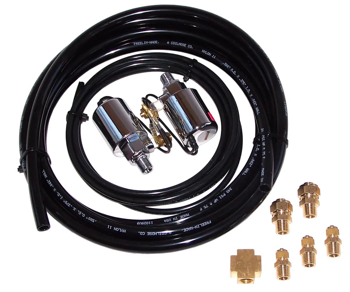 BlastMaster™ Valve Upgrade Kit; For Use With Horns PN[HK8 And 630]; Includes 2 Solenoid Valves PN[307]/ 1/2 in. High Pressure Air Line/ 1/4 in. High Pressure Air Line;